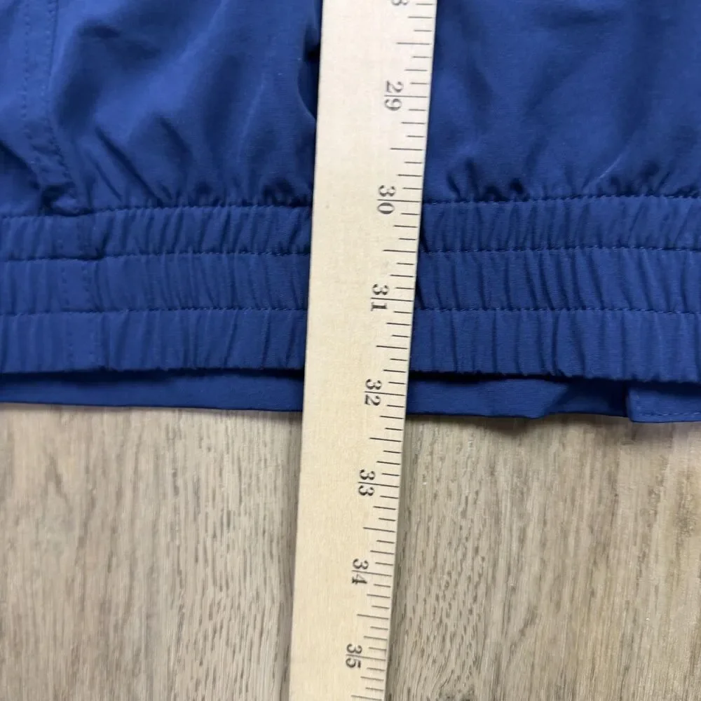 Polo Ralph Lauren Jacket Mens 2XLT Blue Performance Hooded Full Zip Windbreaker
